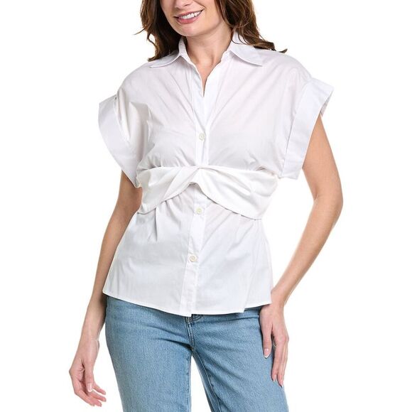 Just Bee Queen WomensElliot Top White